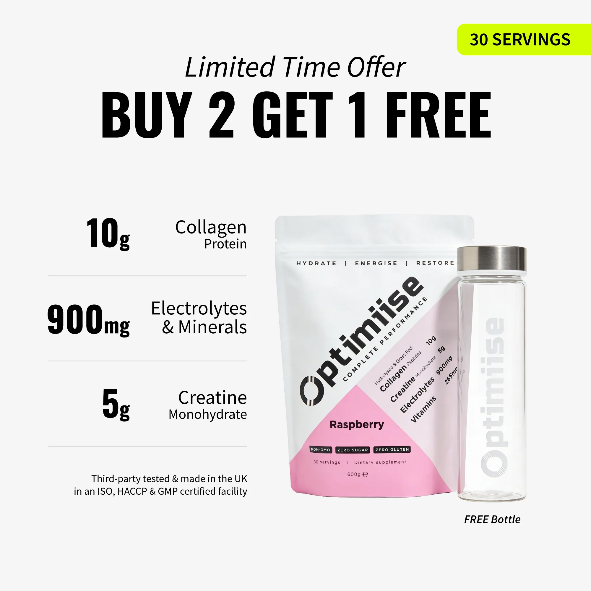 Optimiise All-in-1 Performance & Wellness Drink - Image 9